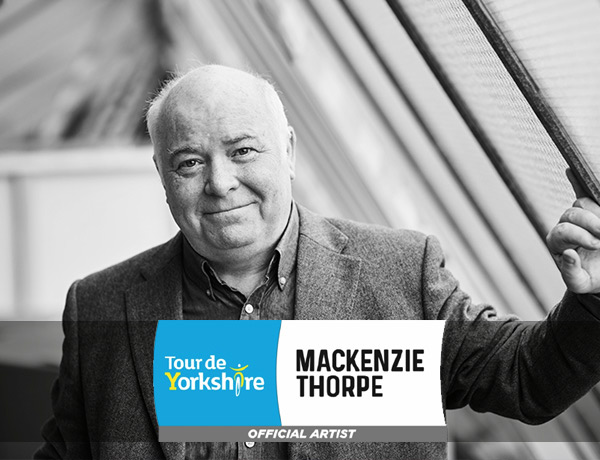 Mackenzie Thorpe - Official Artist for Tour de Yorkshire 2019 image