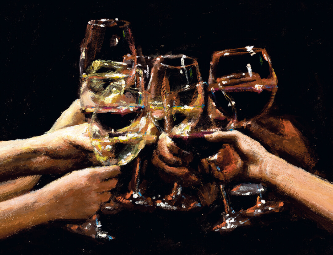 Fabian Perez - Raises a glass to the future image